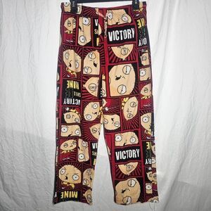 2012 stewie family guy victory felt pajama pants